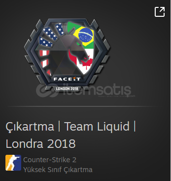 Çıkartma | Team Liquid | Londra 2018 Çıkartma | Team Liquid | Londra 2018