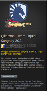 Çıkartma | Team Liquid | Şanghay 2024