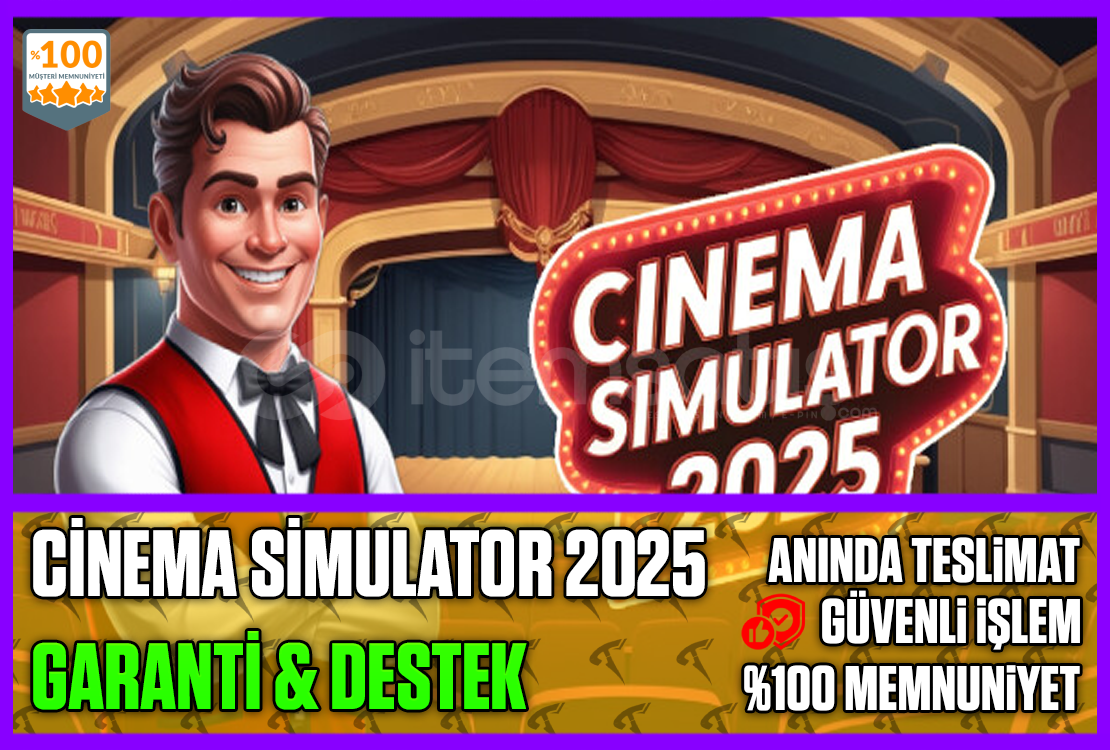 ⭐️☘️Cinema Simulator 2025❤️Garanti & Sorunsuz❤️ ⭐️☘️Cinema Simulator 2025❤️Garanti & Sorunsuz❤️