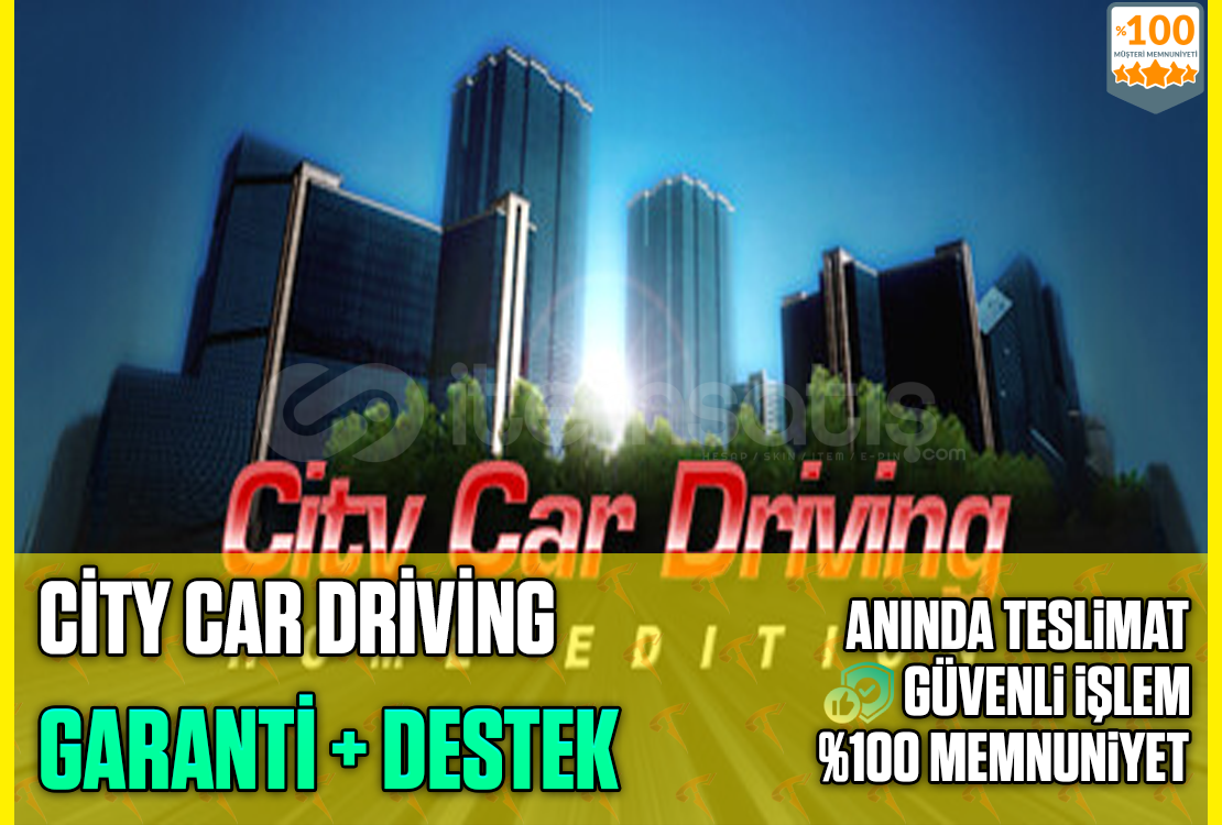 ⭐️☘️City Car Driving❤️Garanti & Sorunsuz❤️ ⭐️☘️City Car Driving❤️Garanti & Sorunsuz❤️