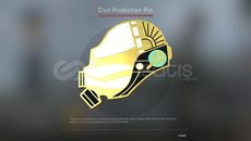 ⚡ Civil Protection Pin⚡ HIZLI TESLİMAT⚡