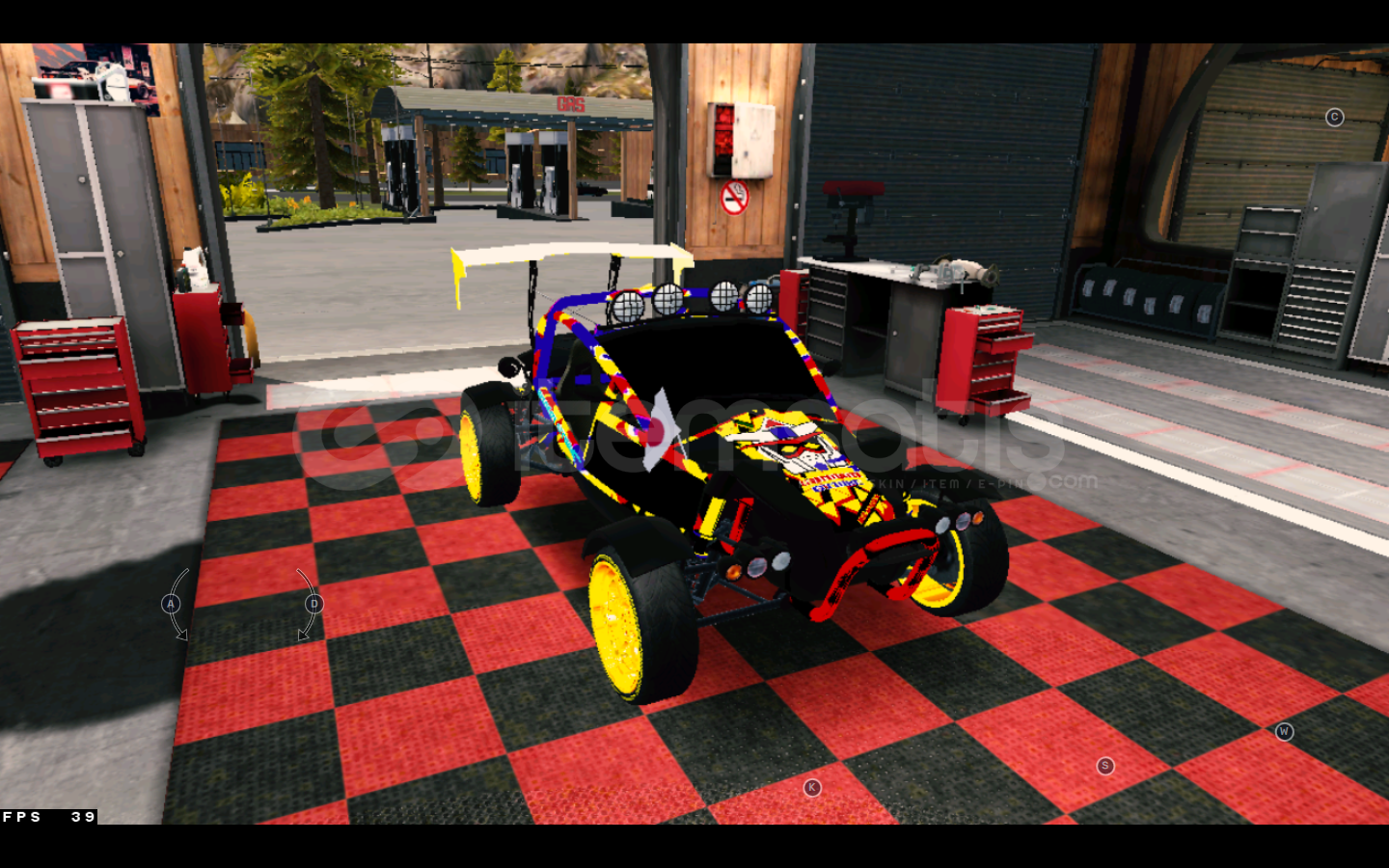 Çizimli Buggy Çizimli Buggy