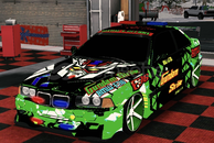 ÇİZİMLİ ÇAKARLI BMW E30