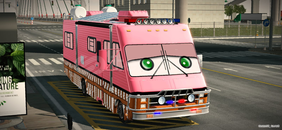 Çizimli karavan Çizimli karavan