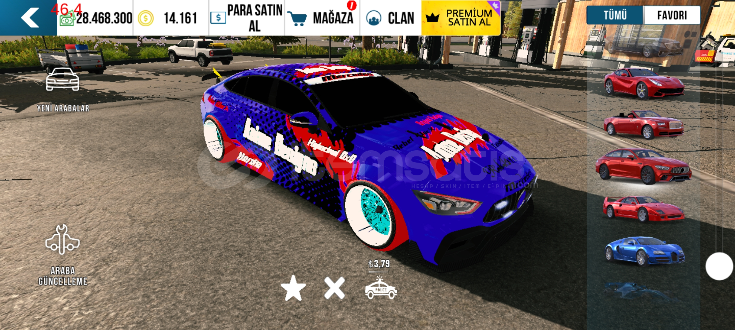 Çizimli Mercedes Çizimli Mercedes