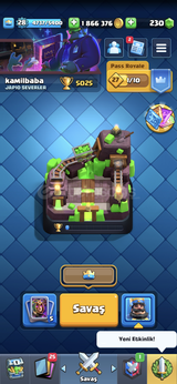 CLANS ROYALE 5K+2MN ALTIN