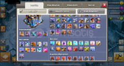 Clash of Clans 18 sağlam köy