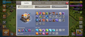 Clash Of Clans 65 Level 1132 Kupalı Hesap