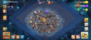 Clash of clans ana köy 16seviye yan köy 10 sev