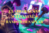 ⚔️CLASH OF CLANS DESTANSI RANDOM HESAPLAR⚔️