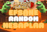 Clash Of Clans EFSANE RANDOM HESAPLAR