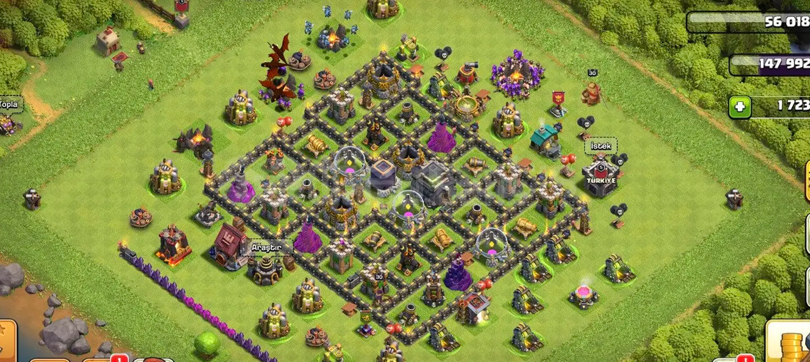 Clash of Clans Elle Kasılmış Emek Hesap Clash of Clans Elle Kasılmış Emek Hesap