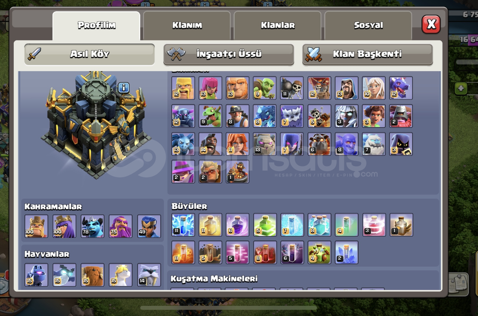 Clash of clans ful köy Clash of clans ful köy