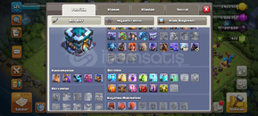 CLASH OF CLANS SAĞLAM BB 13 KELEPİR HESAP