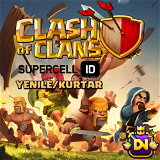 CLASH OF CLANS, SUPERCELL ID YENİLE VE KURTAR