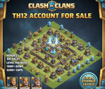 TH12 MAXA YAKIN GÜÇLÜ COC HESABI – KAÇMAZ