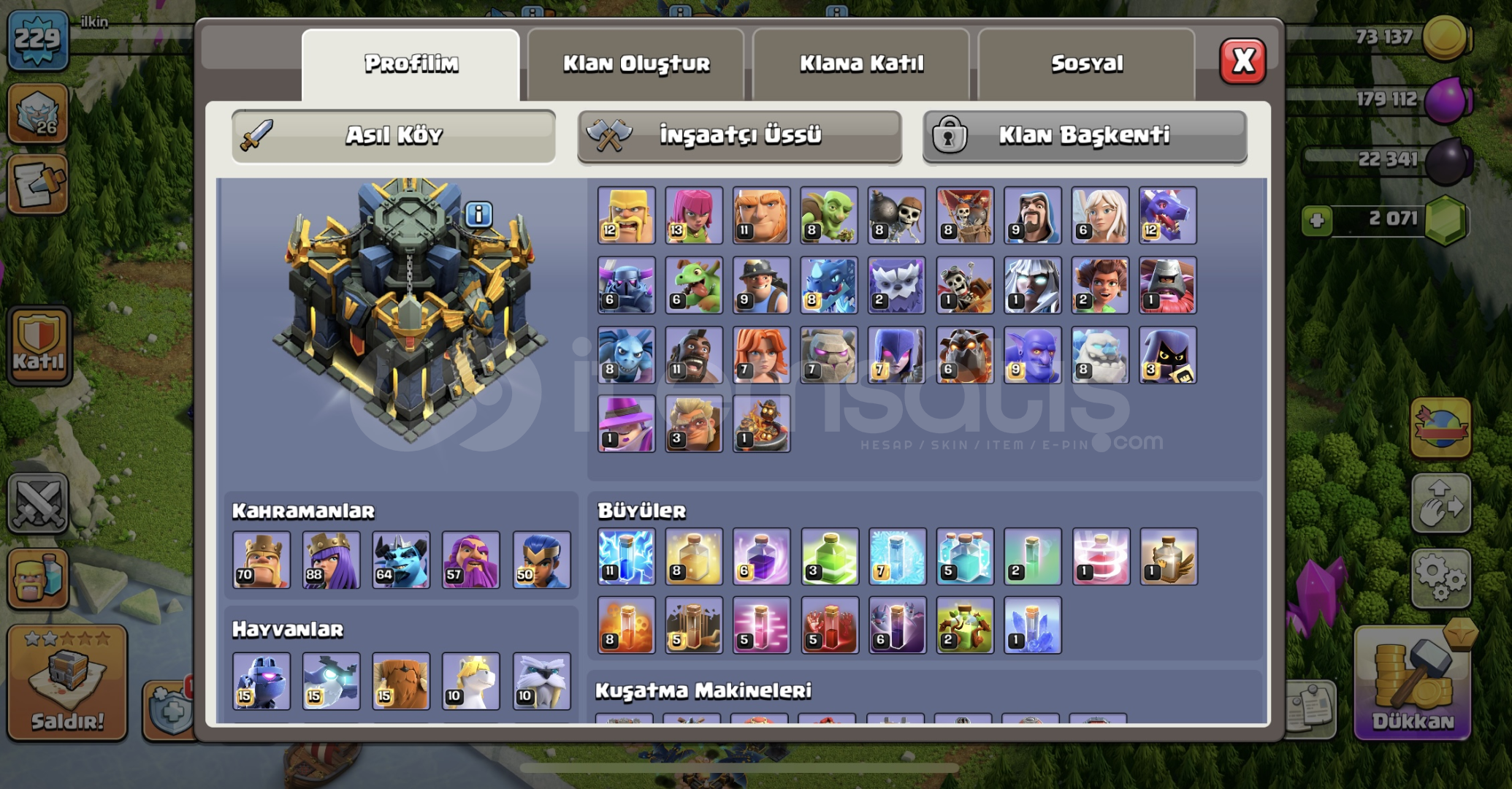 Clash of clans th17 gayet iyi hesap Clash of clans th17 gayet iyi hesap