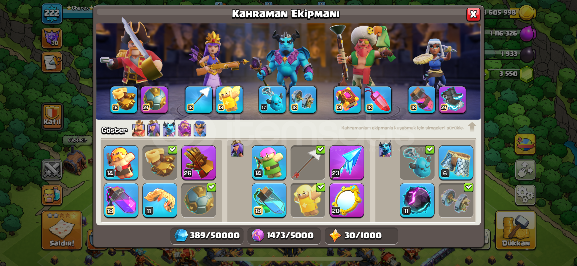 Clash of clans th17 hero sağlam  Clash of clans th17 hero sağlam