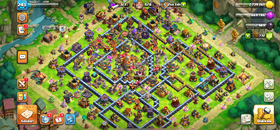 Clash of clans yüksek seviyeli kostümlü hesap