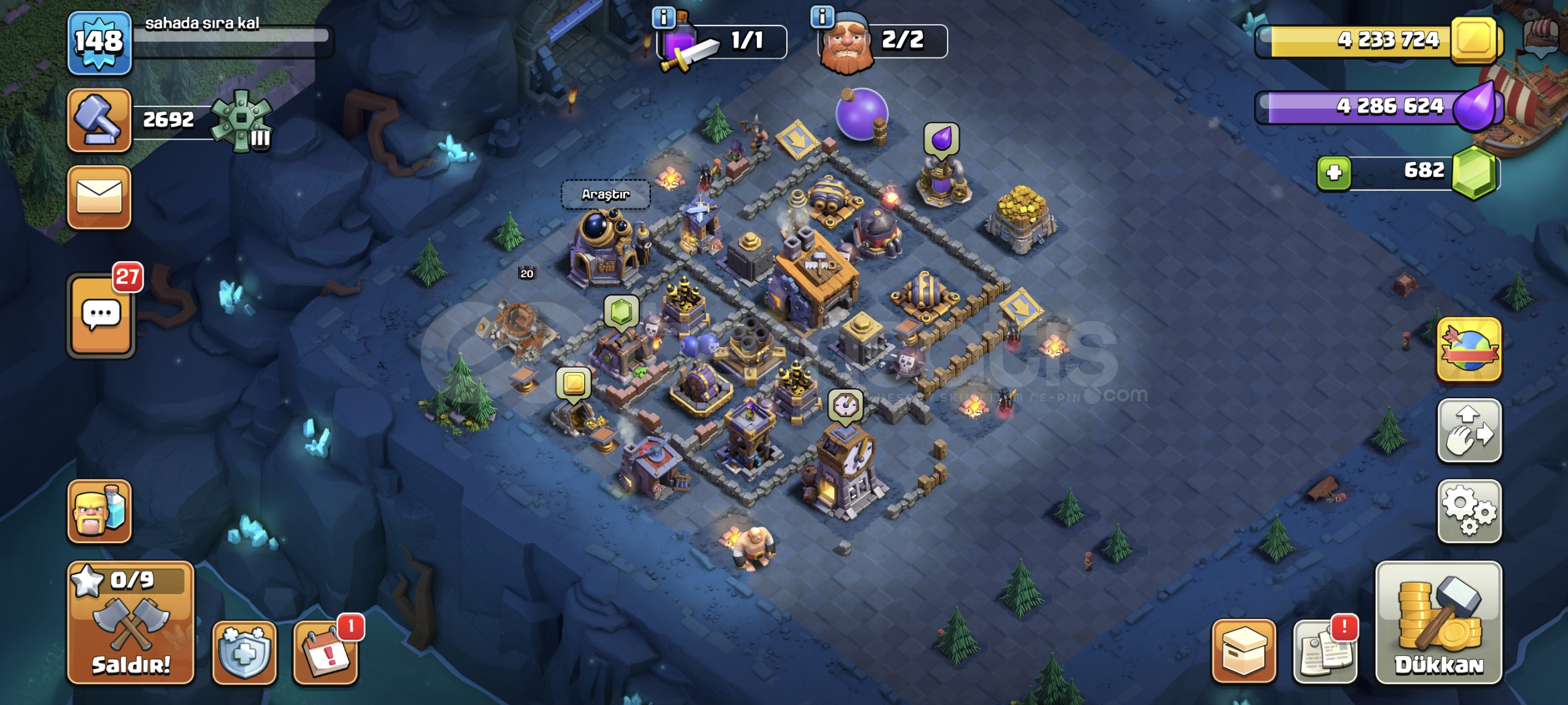 CLASH OF CLANSH ARTİK OYNAMIYORUM  CLASH OF CLANSH ARTİK OYNAMIYORUM