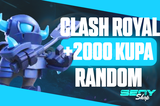⭐CLASH ROYAL+2000 KUPA RANDOM⭐