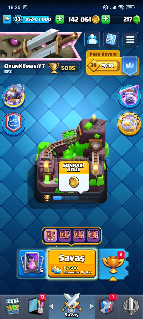 Clash Royal 5k hesap Clash Royal 5k hesap