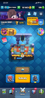 clash royal+clansh of clans hesap