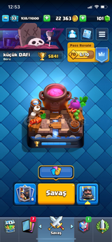 clash royal+clansh of clans hesap