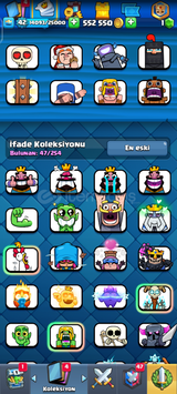 Clash Royal hesabı 