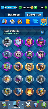 Clash royal hesabı