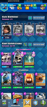 Clash royale 1300+ kupa hesap 