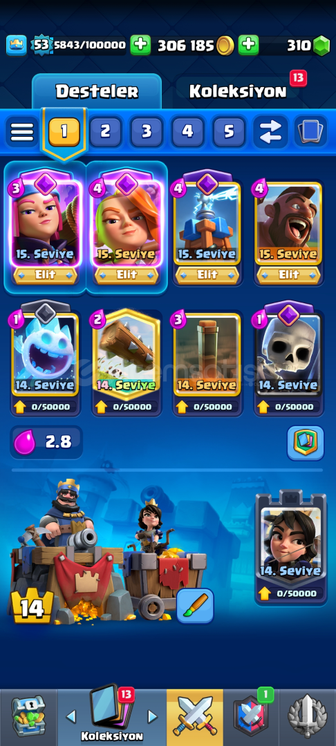 Clash royale 15000 kupa feci hesap Clash royale 15000 kupa feci hesap
