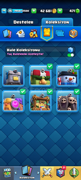 Clash royale 18. Arena uygun hesap