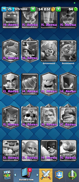 Clash Royale 25 Level 3899 Kupalı Hesap