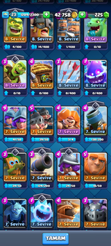 Clash Royale 3600 kupa