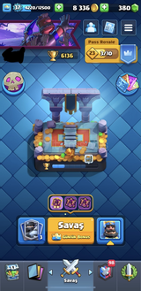 ⭐️CLASH ROYALE 37 LEVEL 6136 KUPA 3 EVRİMLİ⭐️