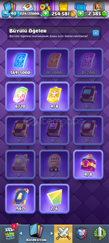 Clash Royale 40 seviye Hesap
