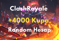 Clash royale +4000 kupa random hesap  Clash royale +4000 kupa random hesap