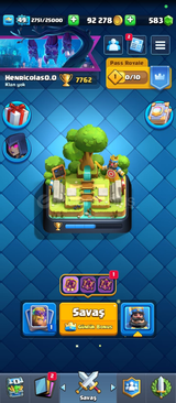 Clash Royale 49 Level 7762 Kupalı Hesap