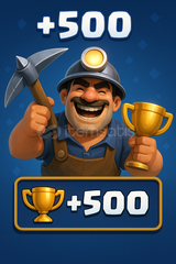 Clash royale +500 kupa