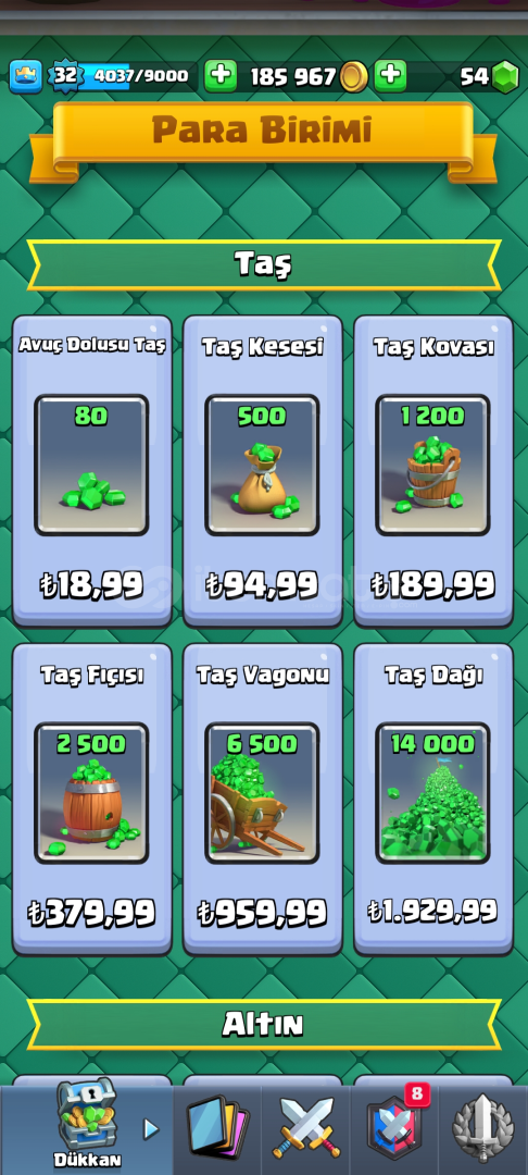 Clash Royale 5750 kupa Clash Royale 5750 kupa