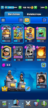 6100 Kupa⭐350 Taş⭐200k Altın