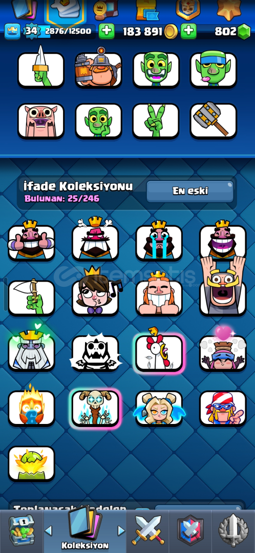 CLASH ROYALE 6400 KUPA HESAP  CLASH ROYALE 6400 KUPA HESAP