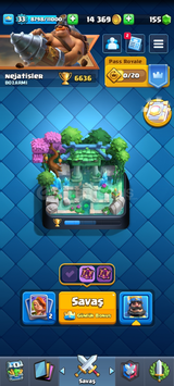 CLASH ROYALE 6600 KUPA 114 Kart 4 EVRİMLİ ...