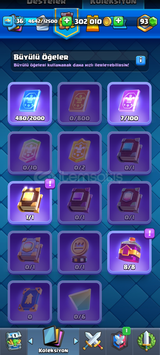 Clash Royale 7143 Kupa Hesap