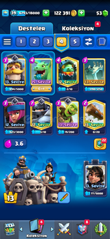 CLASH ROYALE 7200 KUPA