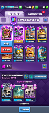 Clash royale 7500 kupa