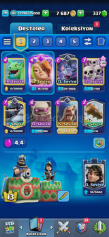 Clash royale 7500 KUPA SAĞLAM HESAP
