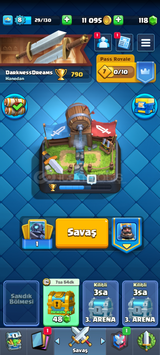 Clash royale 790 kupa baslangic hesabi