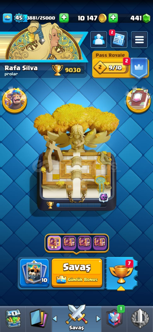 CLASH ROYALE 9030 KUPALI 8 EVRİM HESAP CLASH ROYALE 9030 KUPALI 8 EVRİM HESAP